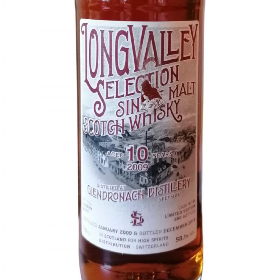 Glendronach 2009/2019 (Longvalley)