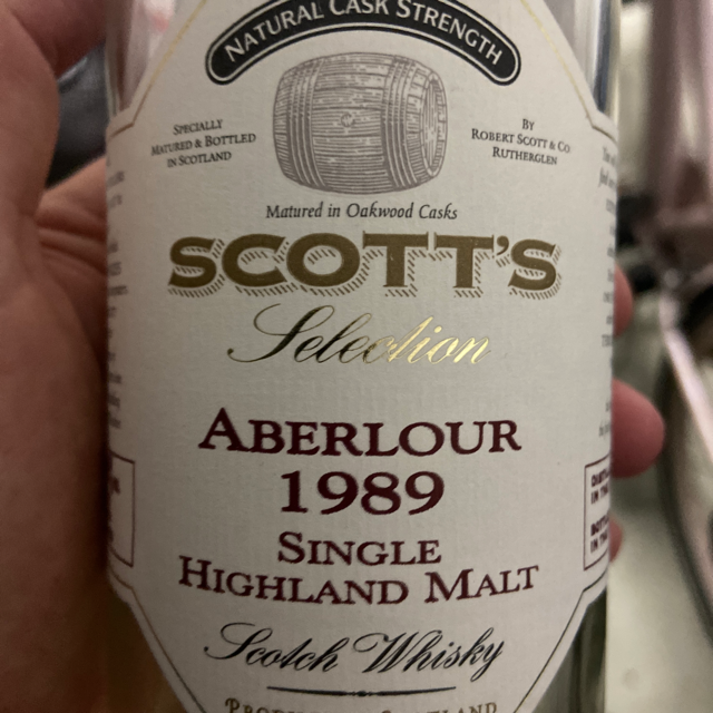 Aberlour 1989 (Scott's Selection)