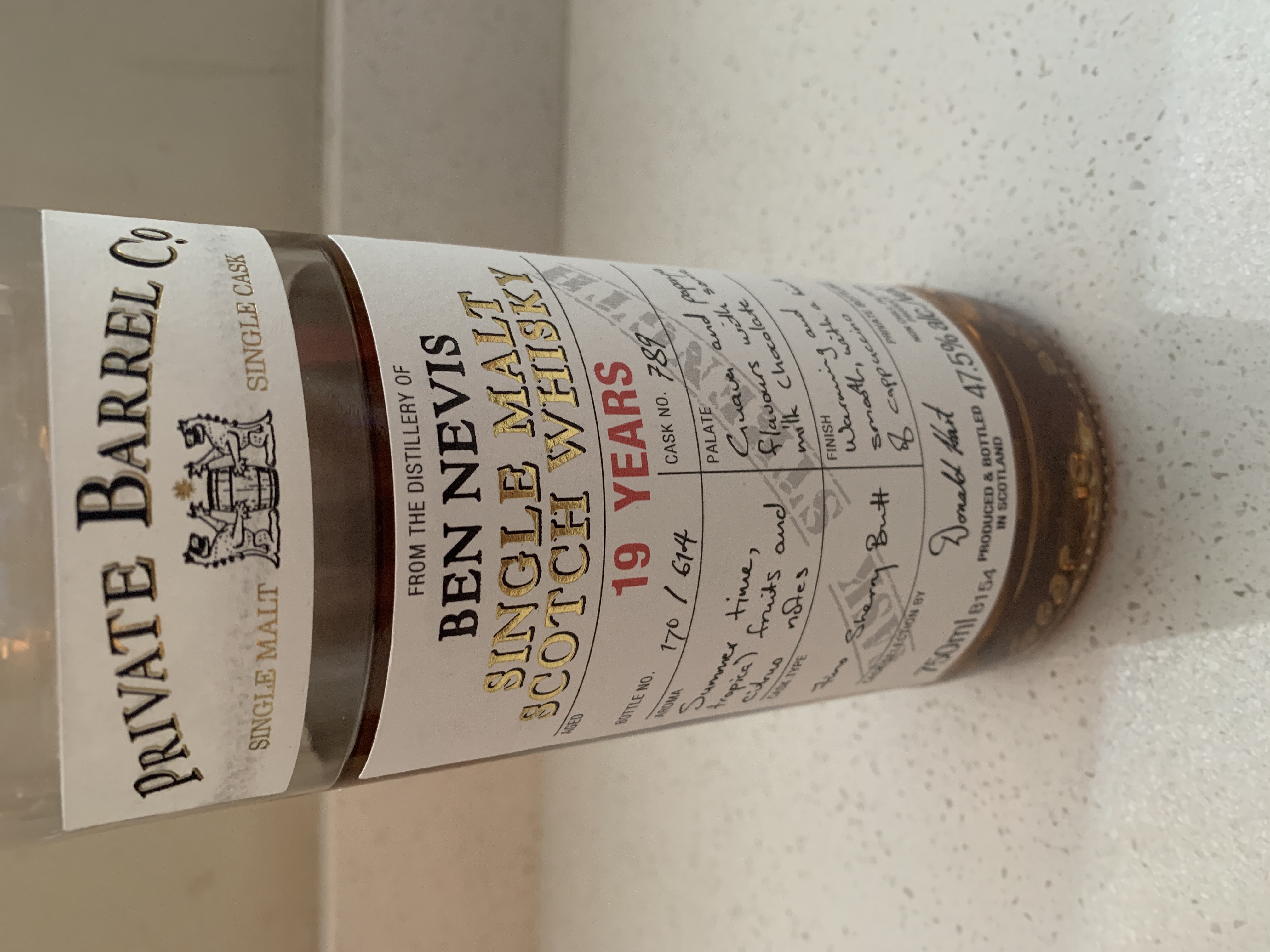 Ben Nevis 19 Year (Private Barrel Co.)