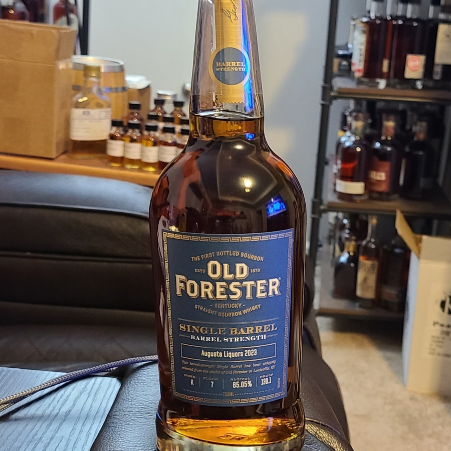 Old Forester Single Barrel Barrel Strength (Augusta Liquors 2023)