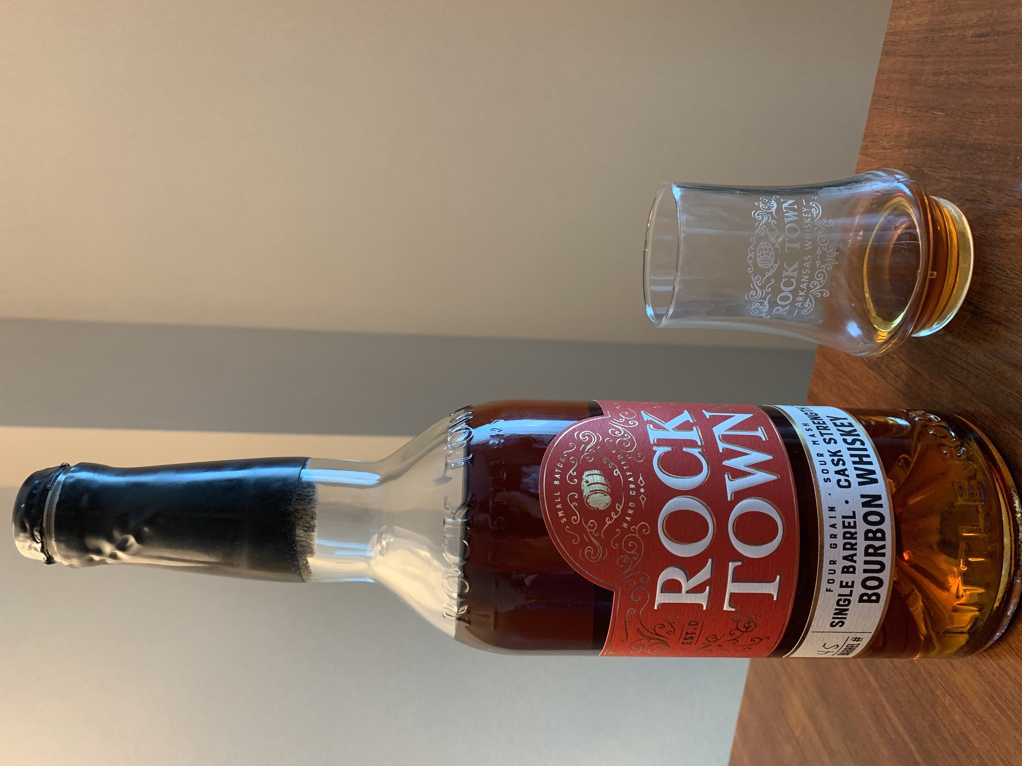 Rock Town Four Grain Single Barrel Cask Strength Bourbon