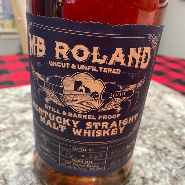 Mb Rolland malted bourbon