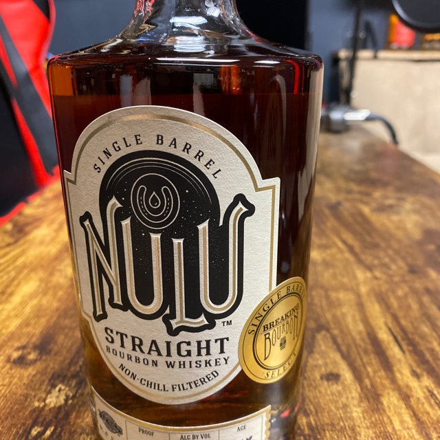 Single Barrel Nulu Straight Bourbon Breaking Bourbon Select