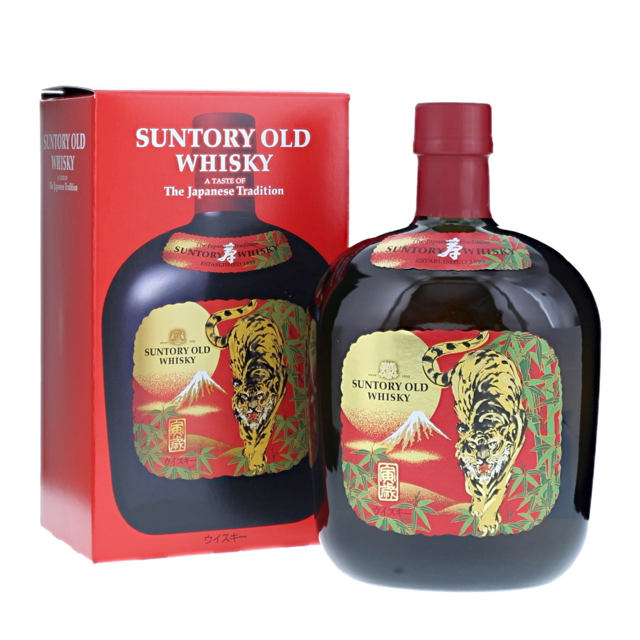 Suntory Old Blended Whisky Zodiac Tiger Label 2022