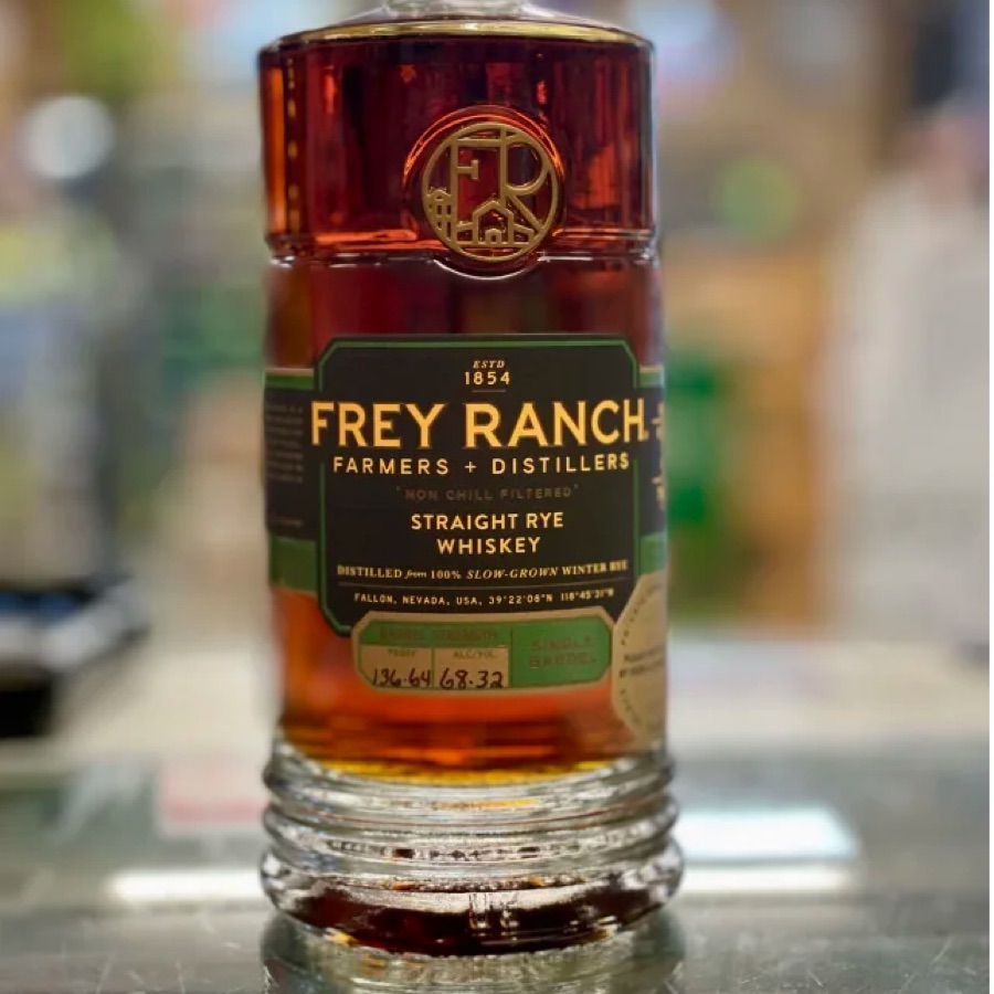 Frey Ranch Straight Rye Whiskey Single Barrel Please Don't Steal Me By OCBS & Cypress Craft