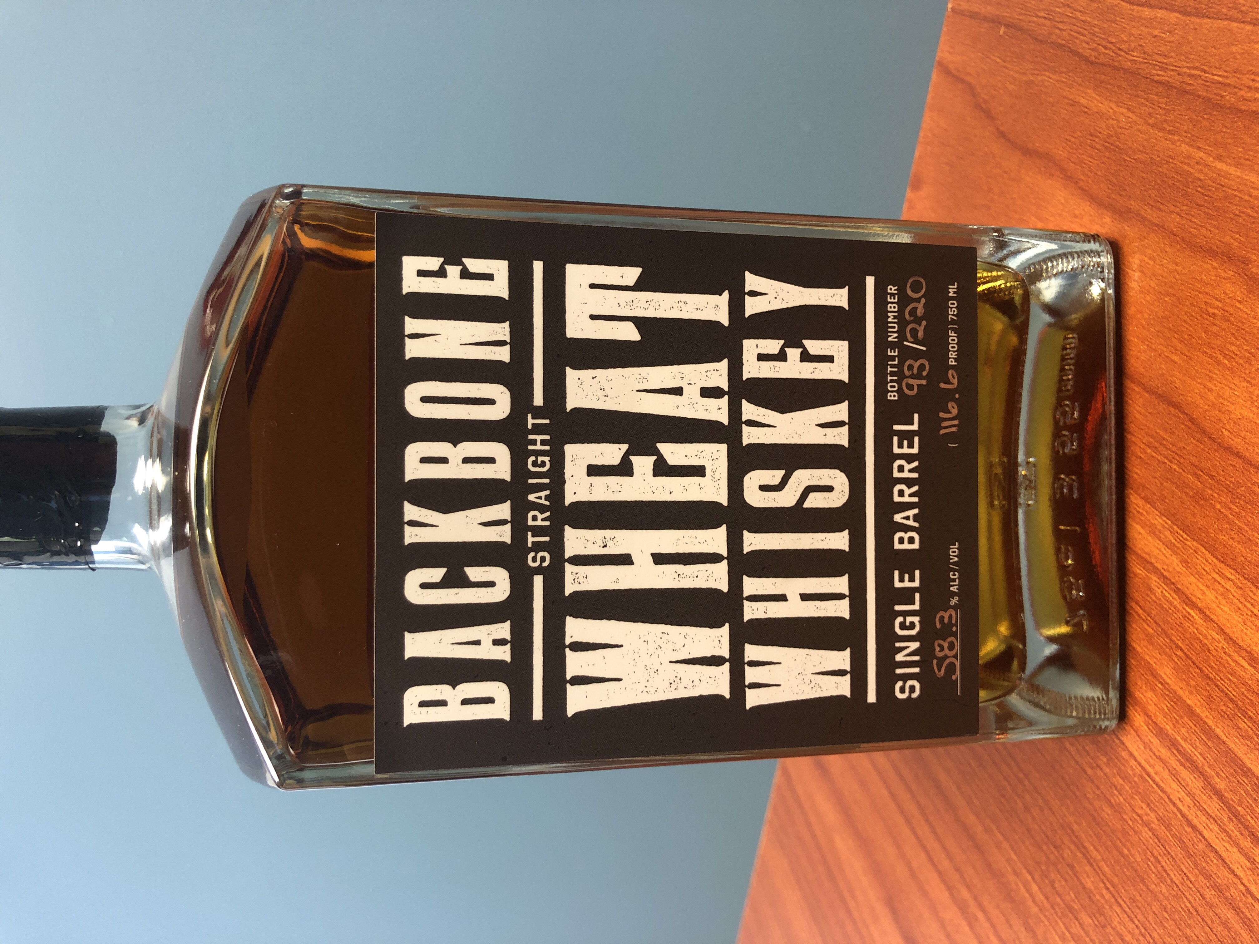 BackBone Straight Wheat Whiskey