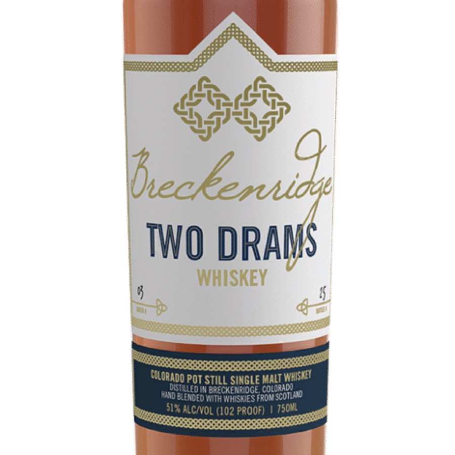 Breckenridge Two Drams Whiskey