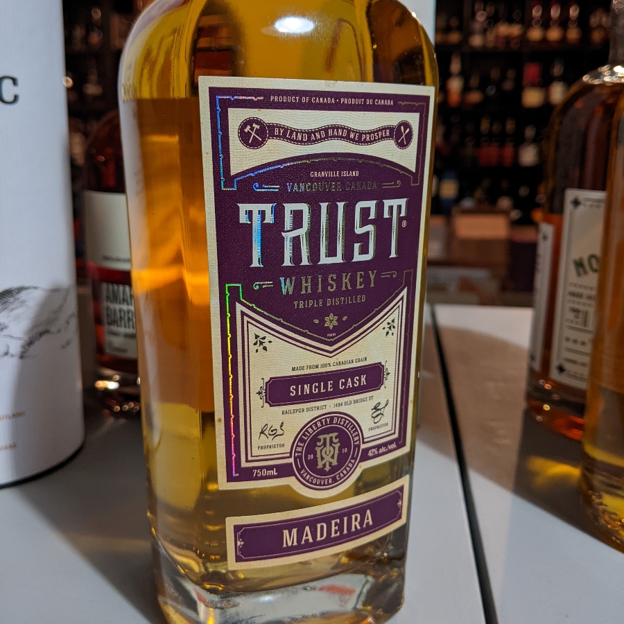 Liberty Distillery - Trust Madeira Cask Whiskey