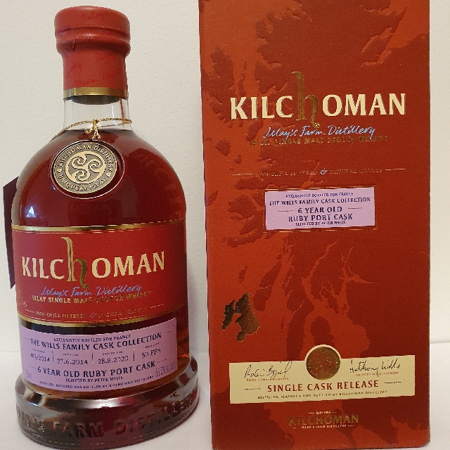 KILCHOMAN 2014 6 YO Ruby Port Cask