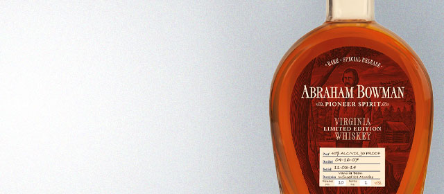 Abraham Bowman Vanilla Bean Infused Bourbon