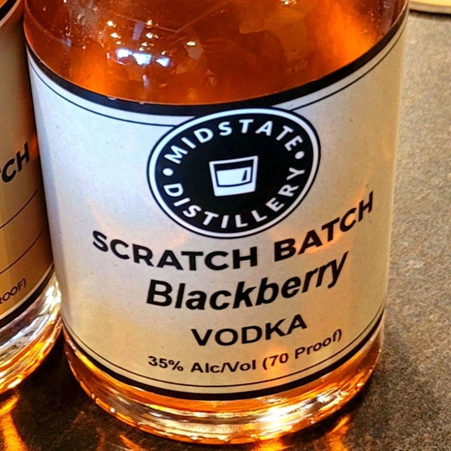 Midstate Distillery Scratch Batch Blackberry Vodka
