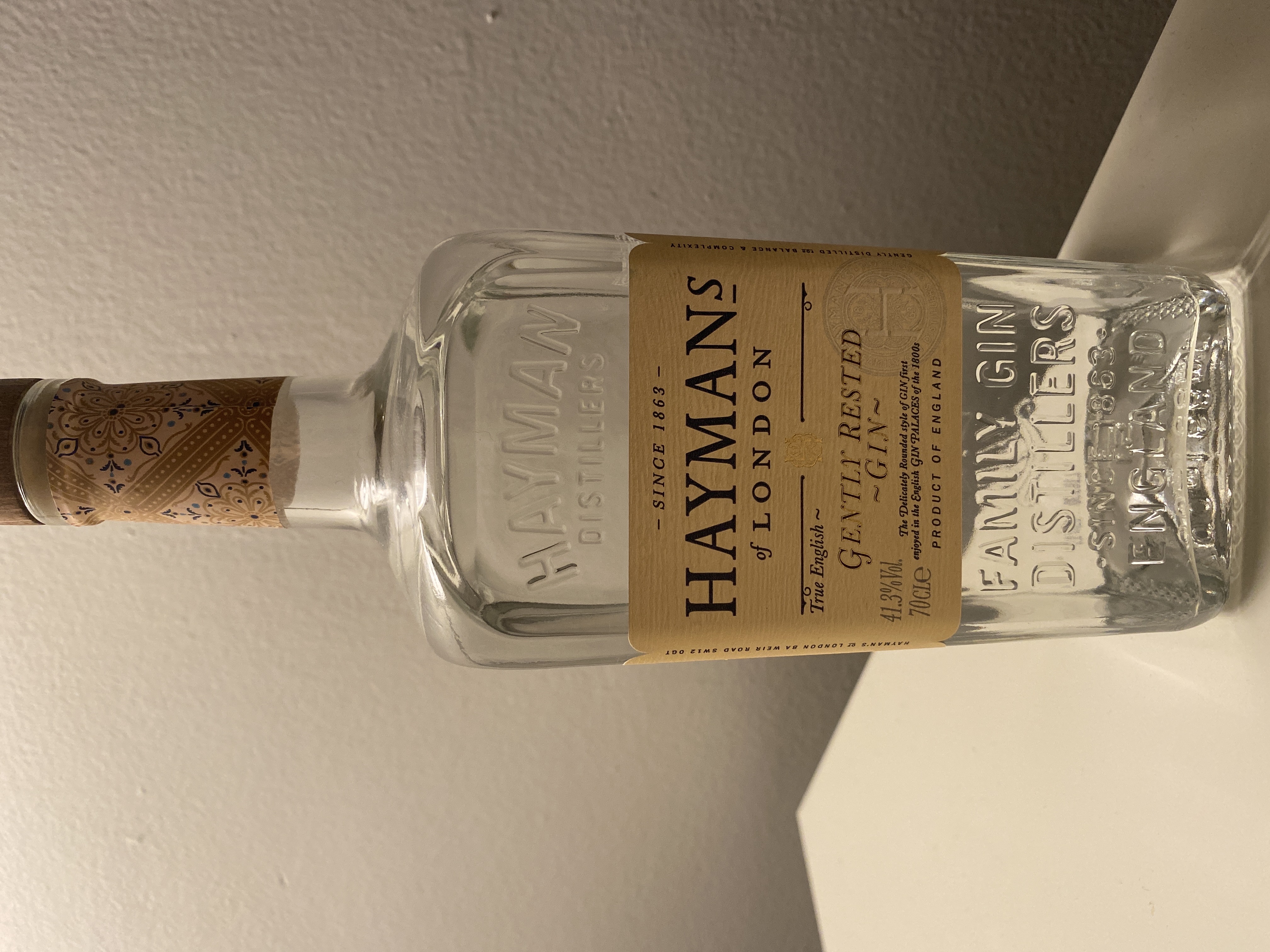 Haymen's of London Gently Rested Gin