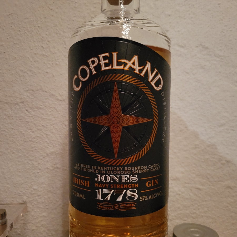 Copeland Jones 1778 Navy Strength Gin