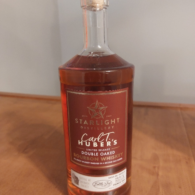 Starlight Carl T. Huber's Double Oaked Bourbon (CWBS French Oak)