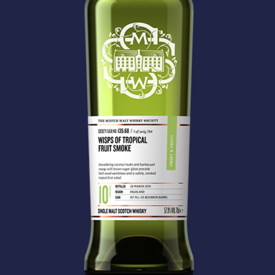 Wisps Of Tropical Fruit Smoke 135.68 (SMWS)