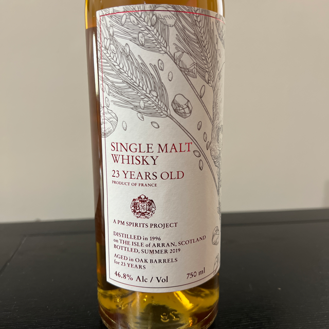 PM Spirits 23 Yr Old Single Malt Whisky