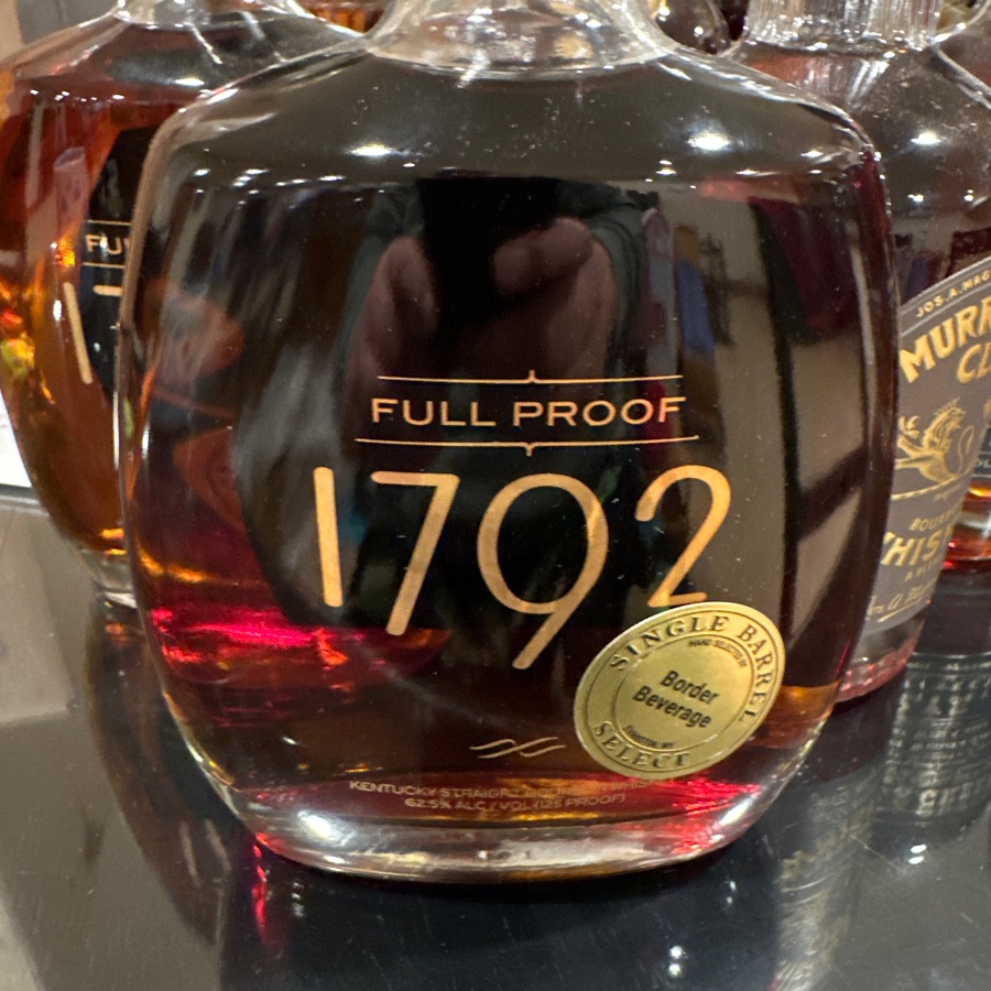 1792 Full Proof Single Barrel Select (Border Beverage)