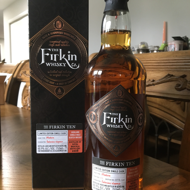 Firkin 10 Single Cask 10 Years Royal Brackla 2008