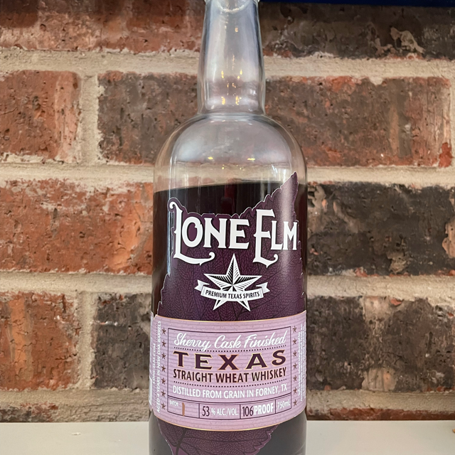 Lone Elm Straight Wheat Whiskey Sherry Cask Finished