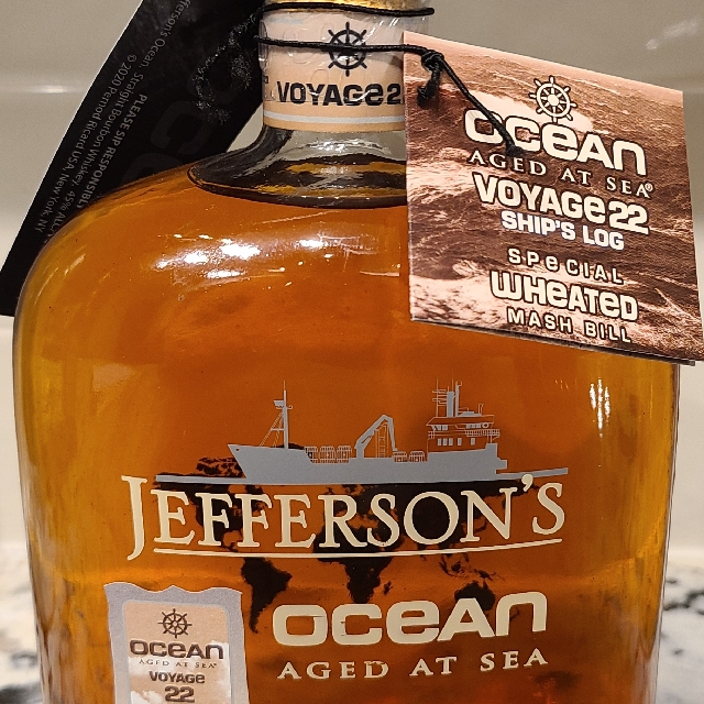 Jefferson's Single Barrel Ocean Aged At Sea Voyage 22 (Liquor Barn - No. 43)