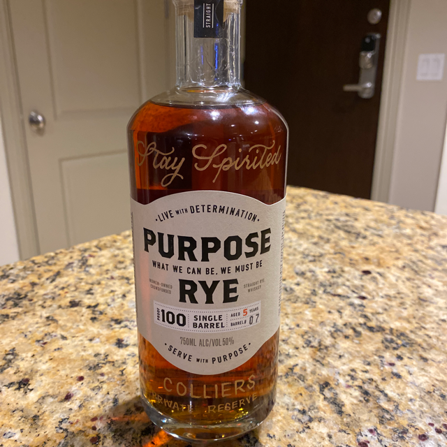 Republic Restoratives Distillery Purpose Rye Single Barrel