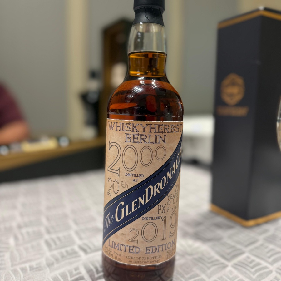 glendronach 20yo.