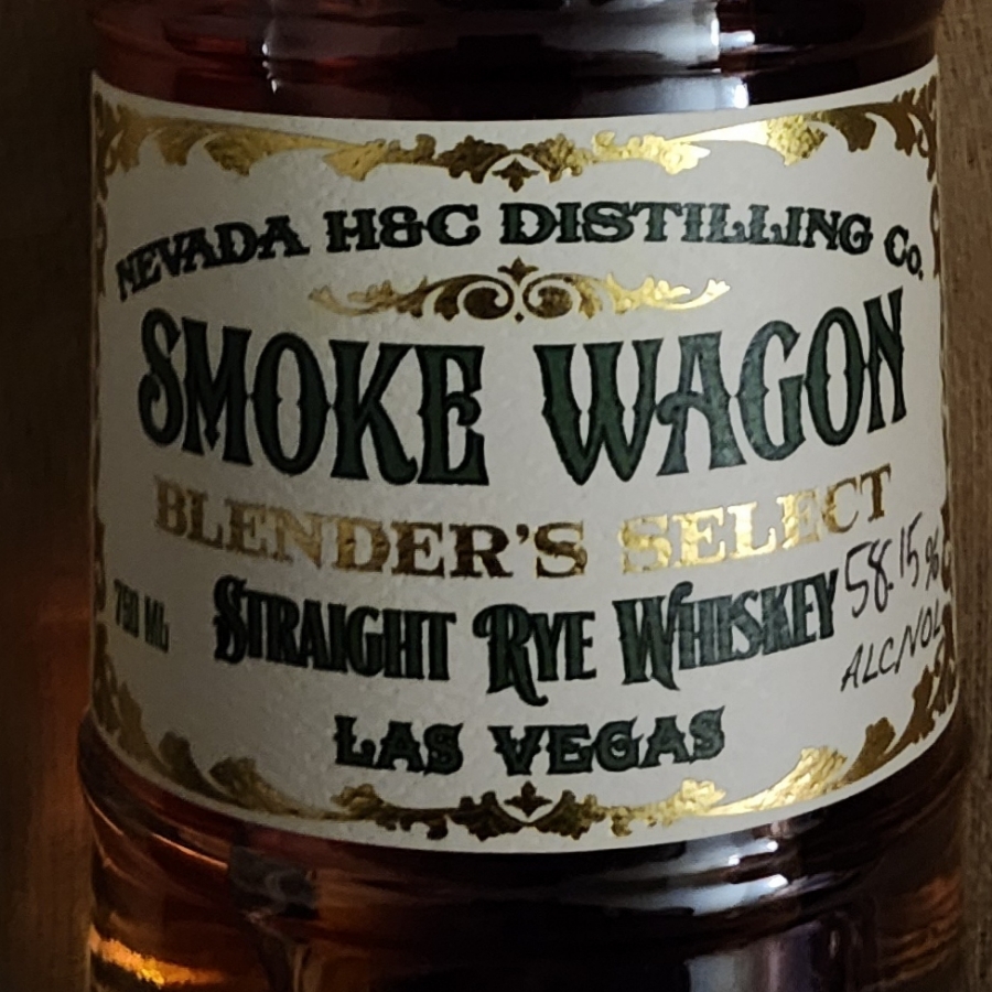 Smoke Wagon Blenders Select Straight Rye Whiskey (Batch 4 B)