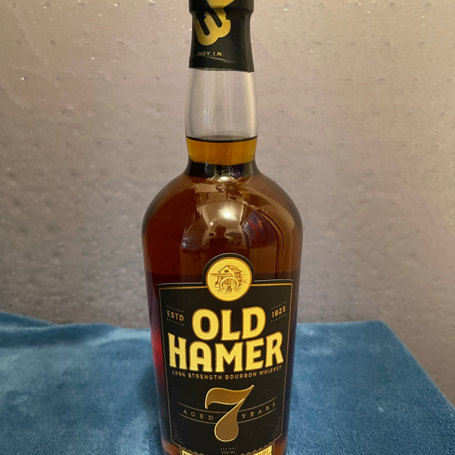 Old Hamer 7 Year Cask Strength Bourbon
