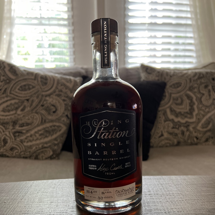 Huling Station Single Barrel Straight Bourbon Whiskey (O'Darby's Liquor Barn)