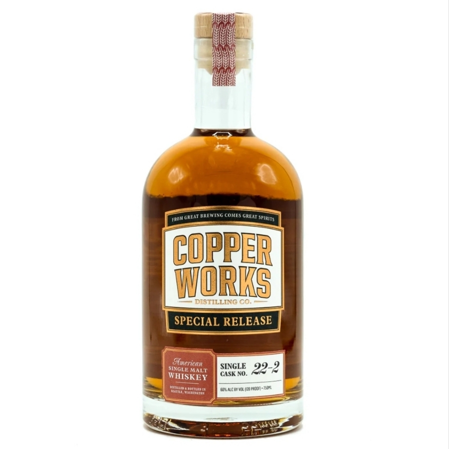Copperworks American Single Malt (Single Cask No. 22-2)