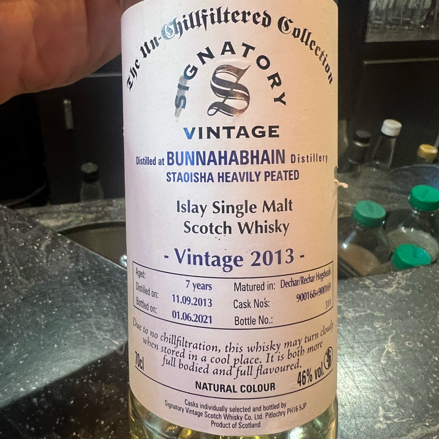 Signatory Vintage 2013, Bunnahabhain