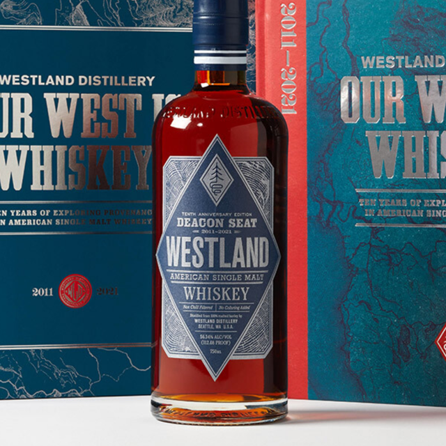Westland American Single Malt, 10th Anniversary Edition Deacon Seat (2011-2021)