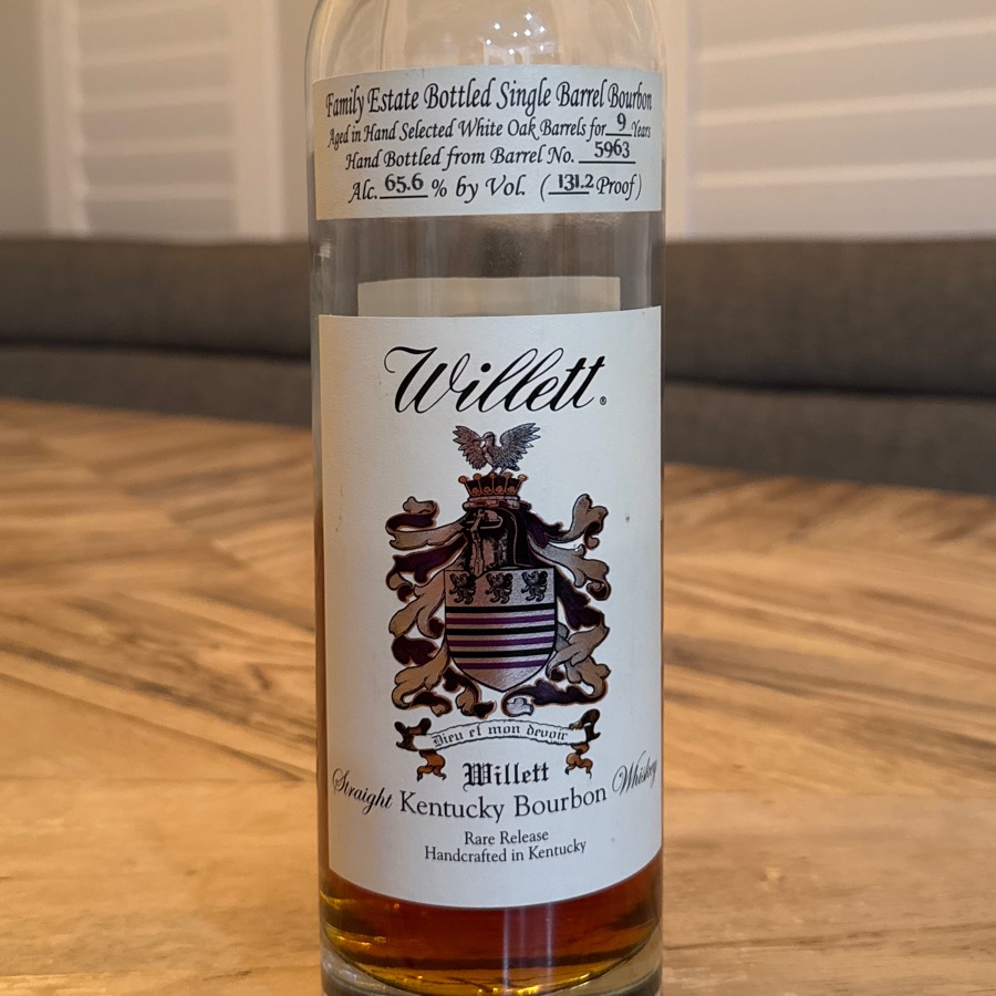 Willett Family Estate Single Barrel Kentucky Straight Bourbon 9 Year
(Total Wine and More Fall 2023)
