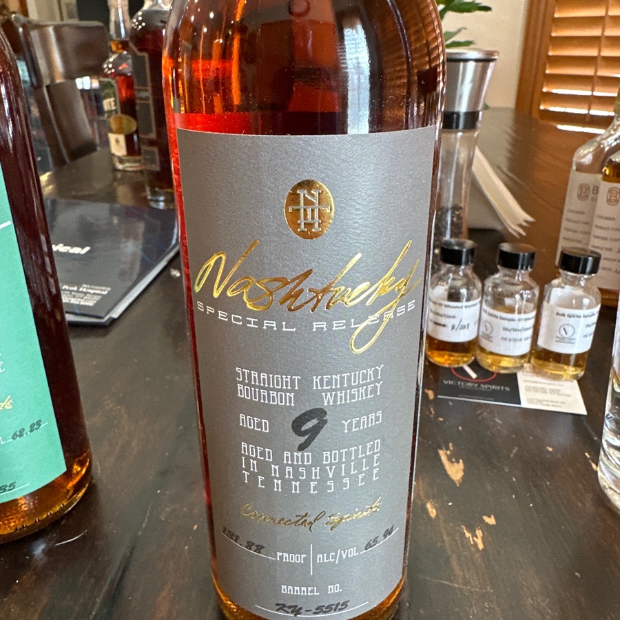 Nashtucky Special Release KY-5515 Straight Kentucky Bourbon Whiskey