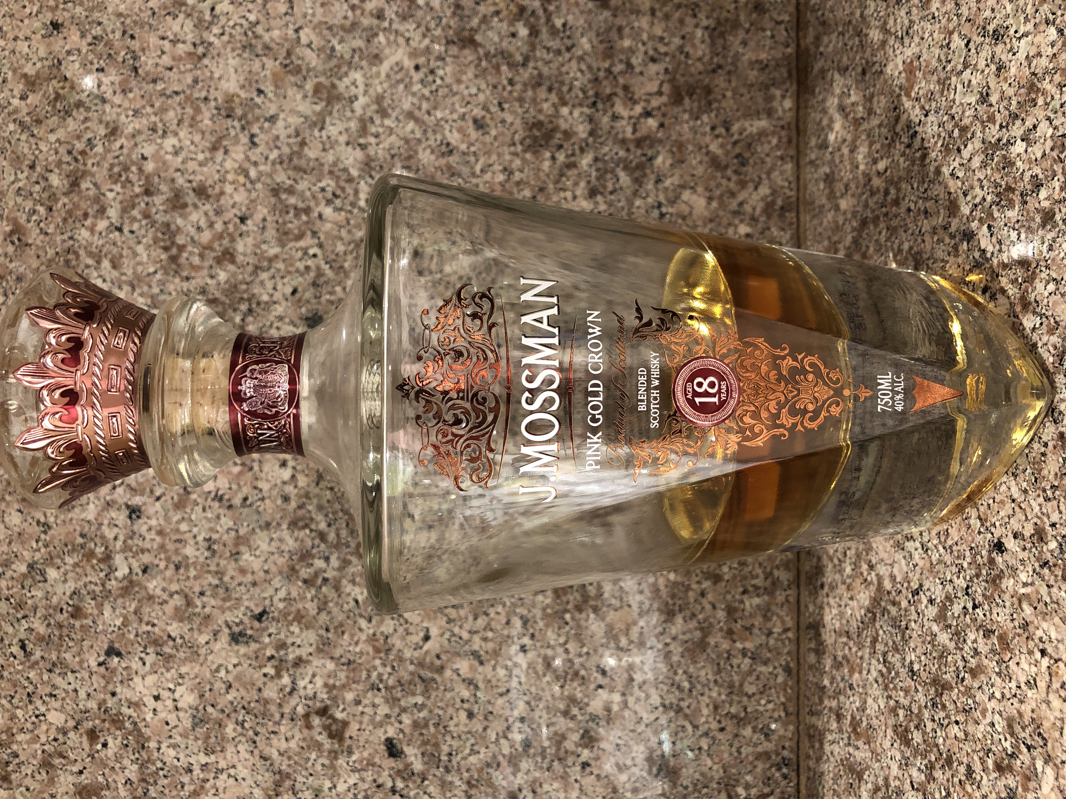 J. Mossman Pink Gold Crown