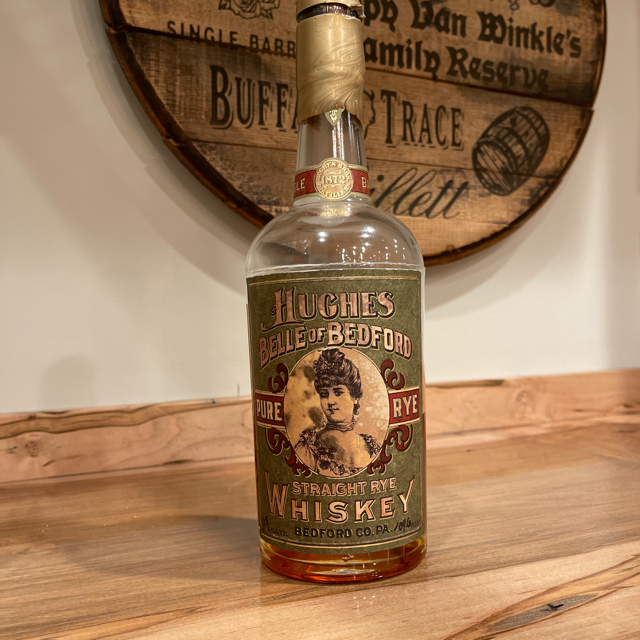 Hughes Belle of Bedford Single Barrel #3721 Barrel Proof Rye