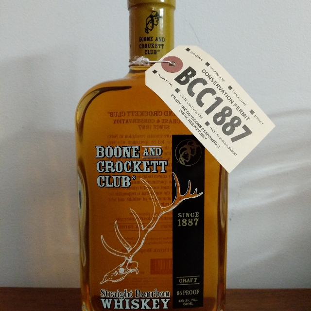 Boone and Crockett Club Straight Bourbon Whiskey