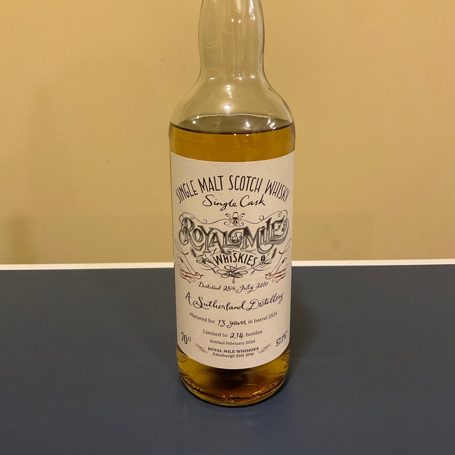 Royal Mile Single Cask 13 YR
