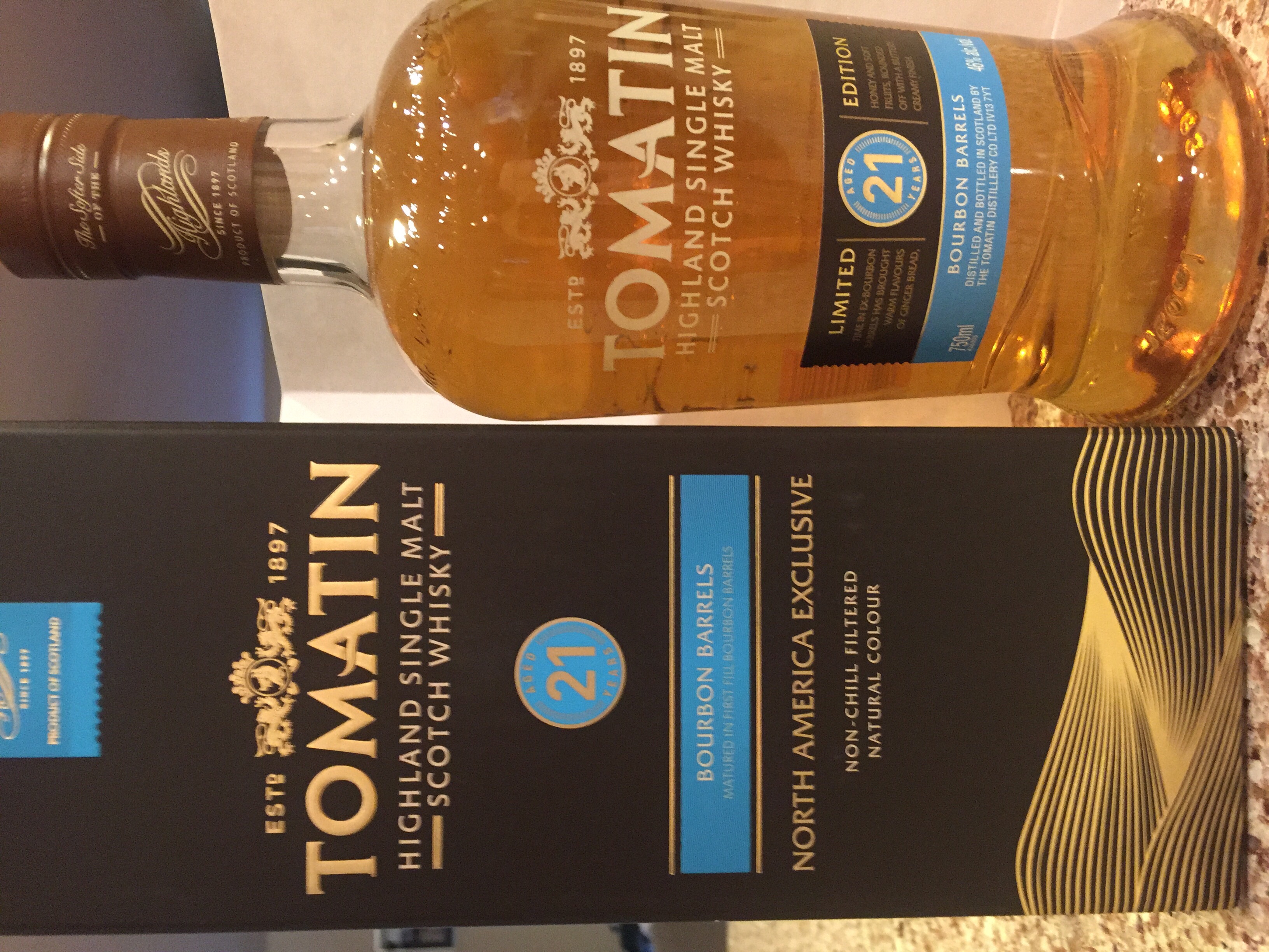Tomatin 21 Year Bourbon Barrels (North American Exclusive)