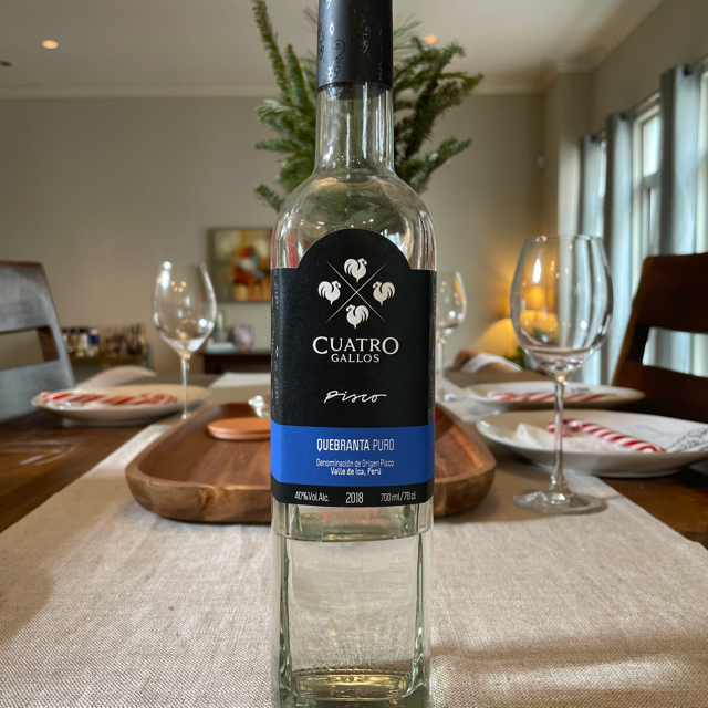 Cuatro Gallos Pisco Quebranta Puro