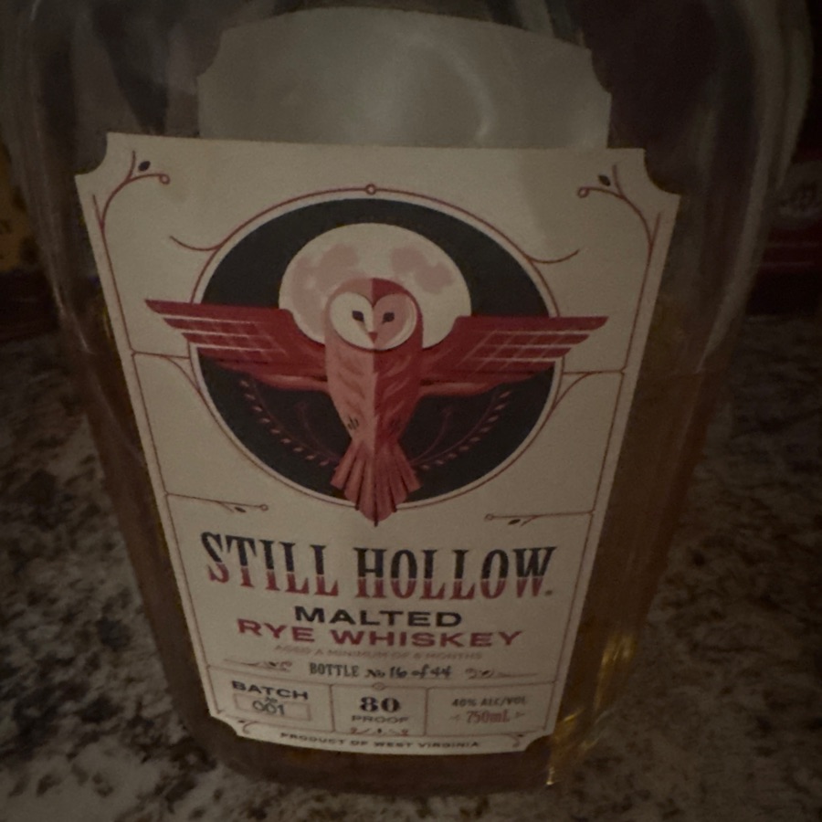 Still Hollow Malted Rye Whiskey
