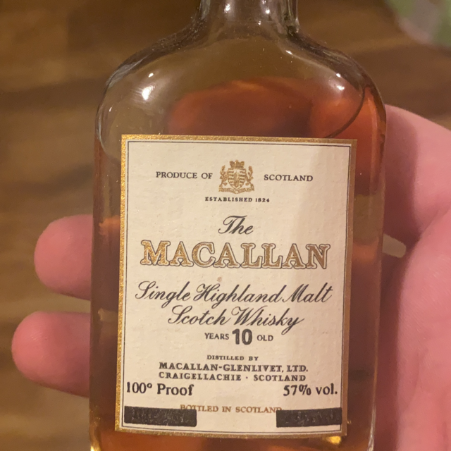 MACALLAN 10 YEAR OLD 100 PROOF
