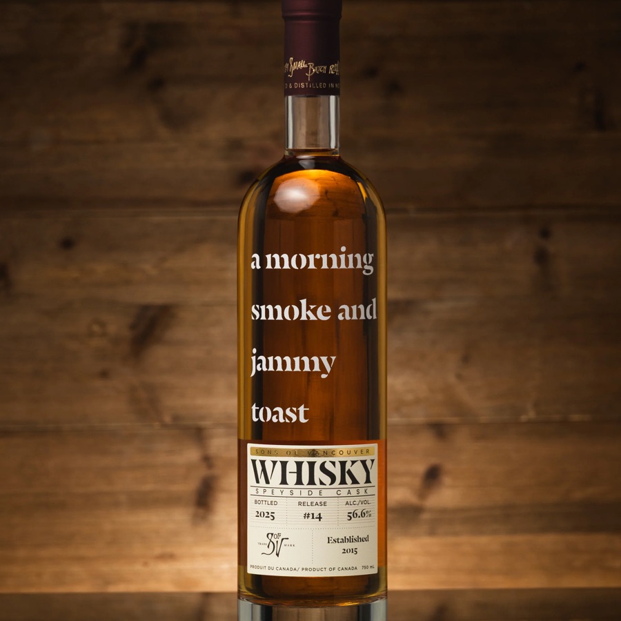 Sons of Vancouver Special Release 14 'A Morning Smoke and Jammy Toast' Rye Whisky