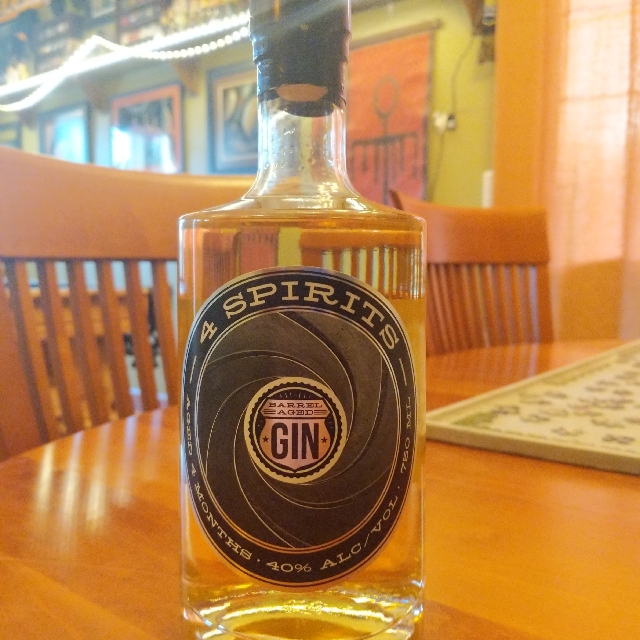 4 Spirits Barrel Aged Gin