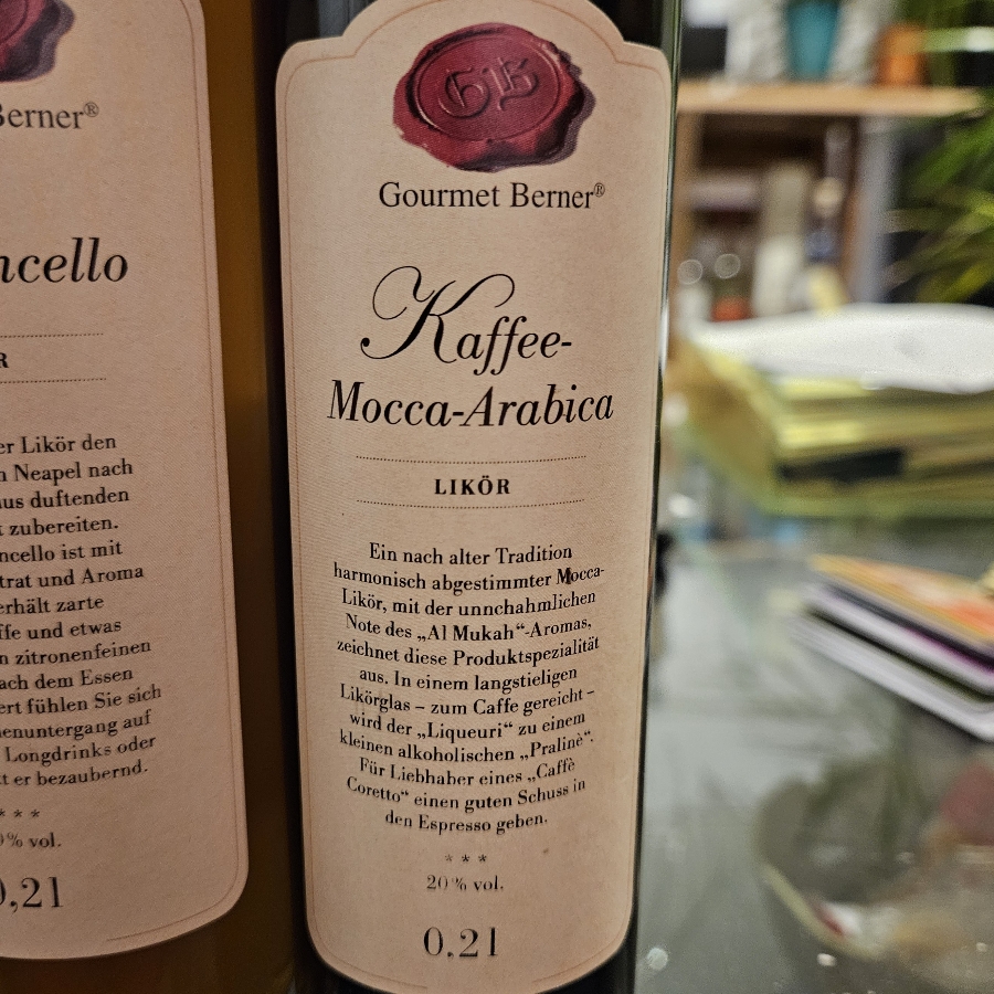 Gourmet Berner Kaffee-Mocca-Arabica
