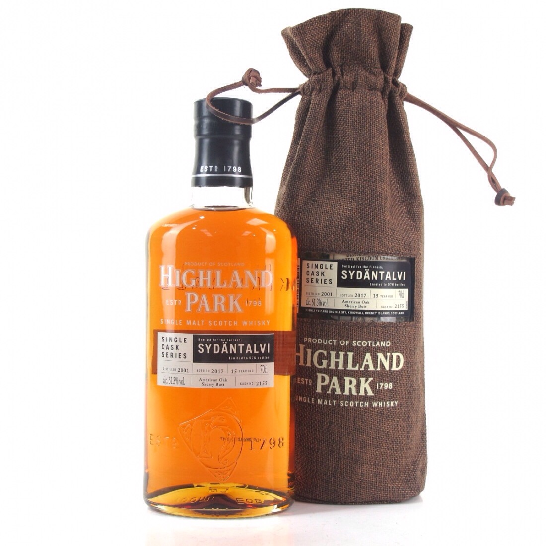 Highland Park 2001 15 Year Single Cask Series (Sydäntalvi)