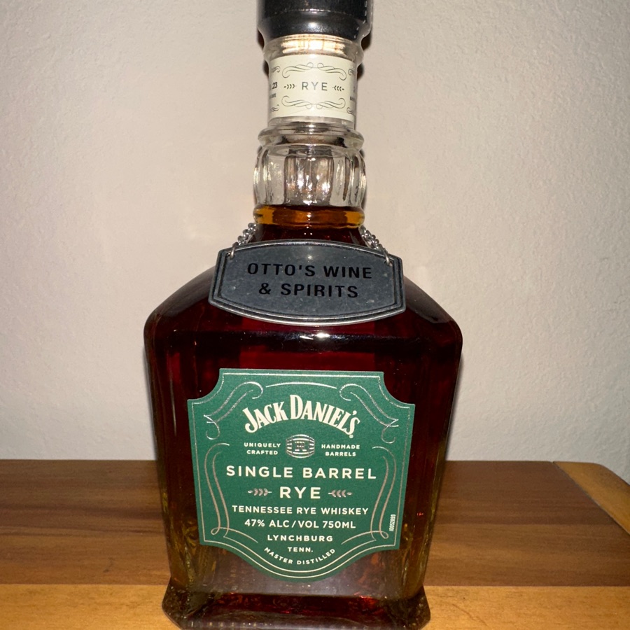 Jack Daniels Single Barrel Rye "Otto's Wine & Spirits"
