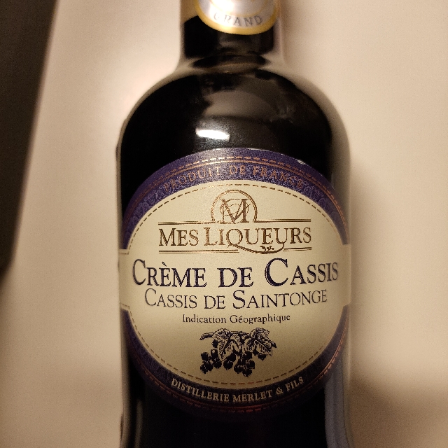 Mes Liqueures Crème de Cassis