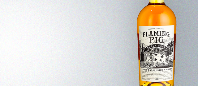 Flaming Pig Black Cask Irish Whiskey