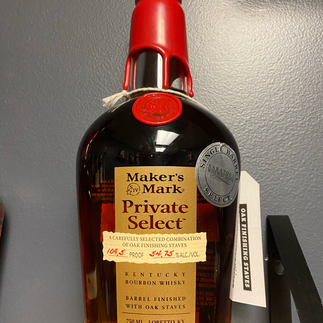 Maker's Mark Private Select (Saratoga Wine)